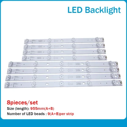 LED Backlight Strip for TCL 55'' TV Models Product Image #31945 With The Dimensions of 800 Width x 800 Height Pixels. The Product Is Located In The Category Names Computer & Office → Industrial Computer & Accessories