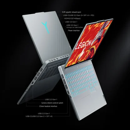 Lenovo Legion R9000P 16" Gaming Laptop - AMD R9 7945HX, RTX 4060, 2.5K 240Hz Display, 100% SRGB, 500nits Brightness Product Image #25106 With The Dimensions of 1000 Width x 1000 Height Pixels. The Product Is Located In The Category Names Computer & Office → Laptops