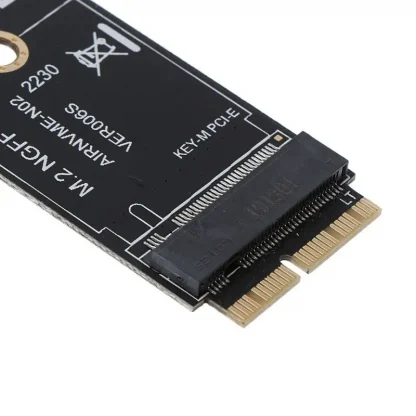 M.2 PCIe NVMe SSD Adapter Converter Card for Apple MacBook Air/Pro 2013-2017 - A1465 A1466 A1398 A1502 A1419 Product Image #4900 With The Dimensions of 800 Width x 800 Height Pixels. The Product Is Located In The Category Names Computer & Office → Computer Cables & Connectors