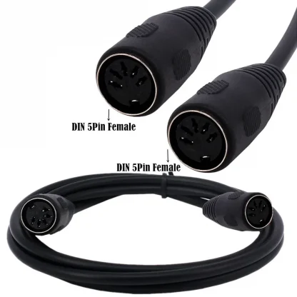 MIDI DIN 5P Extension Cable - 5Pin DIN Female to Female Audio Cable, Various Lengths Product Image #18066 With The Dimensions of 1000 Width x 1000 Height Pixels. The Product Is Located In The Category Names Computer & Office → Computer Cables & Connectors