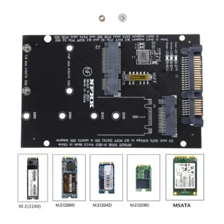 2-in-1 MSATA to USB SSD Adapter Converter for M.2 SATA 2230 2242 2260 2280, Compatible with Laptops Product Image #17651 With The Dimensions of  Width x  Height Pixels. The Product Is Located In The Category Names Computer & Office → Computer Cables & Connectors