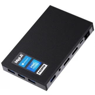 MeLE Fanless Mini PC - Intel Celeron J4125, 8GB RAM, 128GB eMMC, Windows 11 Pro, Industrial Computer with Linux Support, Unlocked BIOS Product Image #12910 With The Dimensions of  Width x  Height Pixels. The Product Is Located In The Category Names Computer & Office → Mini PC