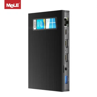 MeLE Fanless Mini PC - Windows 11 Pro, Intel Celeron J4125, 8GB RAM, 128GB Storage, Industrial Computer with Linux Support and Auto Power On PXE Product Image #12624 With The Dimensions of  Width x  Height Pixels. The Product Is Located In The Category Names Computer & Office → Mini PC