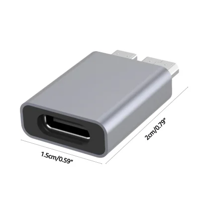 Micro B USB C 3.0 Male to Type C Female Adapter - USB3.0 Micro B Connector for External Hard Drive Disk HDD Cable Product Image #24289 With The Dimensions of 800 Width x 800 Height Pixels. The Product Is Located In The Category Names Computer & Office → Computer Cables & Connectors