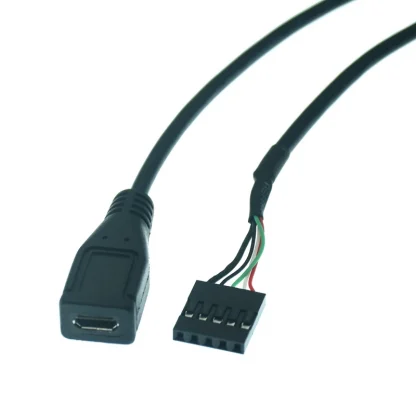 Micro USB to DuPont 2.54 5Pin Female U Connector PCB Shield Cable - 0.5m Product Image #5949 With The Dimensions of 800 Width x 800 Height Pixels. The Product Is Located In The Category Names Computer & Office → Computer Cables & Connectors