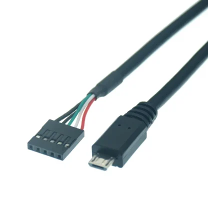 Micro USB to DuPont 2.54 5Pin Female U Connector PCB Shield Cable - 0.5m Product Image #5952 With The Dimensions of 800 Width x 800 Height Pixels. The Product Is Located In The Category Names Computer & Office → Computer Cables & Connectors