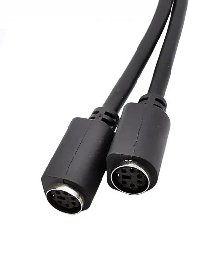 Mini DIN 6-Pin Y Adapter Cable: 6-Pin PS/2 PS2 Data Cable - 0.3m Length Product Image #569 With The Dimensions of 1125 Width x 1500 Height Pixels. The Product Is Located In The Category Names Computer & Office → Computer Cables & Connectors
