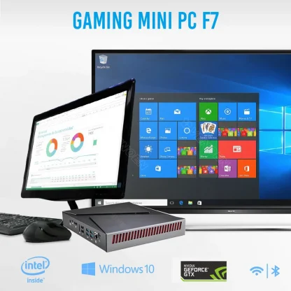 Powerful Mini PC Gaming Computer with Intel Core i9 9880H/8950HK, Type-C, Linux, GTX1650 4G, HDMI, DP, Desktop Office ITX PC with WiFi AC and BT4.0. Product Image #6561 With The Dimensions of 1000 Width x 1000 Height Pixels. The Product Is Located In The Category Names Computer & Office → Mini PC