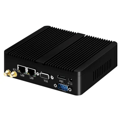 Intel Pentium J2900 Mini PC - Quad-Cores, 2x COM RS232, Dual Gigabit Ethernet, Fanless Industrial Computer, WiFi 4G Support Product Image #16373 With The Dimensions of 800 Width x 800 Height Pixels. The Product Is Located In The Category Names Computer & Office → Mini PC