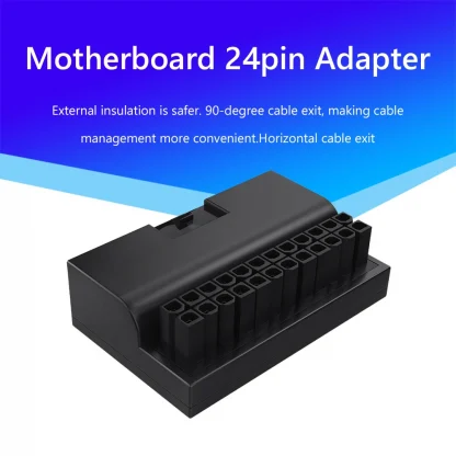 24pin to 90 Degree Right Angle Motherboard Adapter for Efficient Cable Management Product Image #20939 With The Dimensions of 1001 Width x 1001 Height Pixels. The Product Is Located In The Category Names Computer & Office → Computer Cables & Connectors