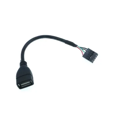 Internal USB 2.0 to 9-pin Female DuPont Adapter Cable for Computer Desktop Product Image #13368 With The Dimensions of 800 Width x 800 Height Pixels. The Product Is Located In The Category Names Computer & Office → Computer Cables & Connectors