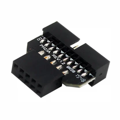 Motherboard USB 2.0 to USB 3.0 Front Panel Plug-in Connector - 19/20pin to 9pin Conversion Adapter Product Image #14864 With The Dimensions of 1001 Width x 1001 Height Pixels. The Product Is Located In The Category Names Computer & Office → Computer Cables & Connectors