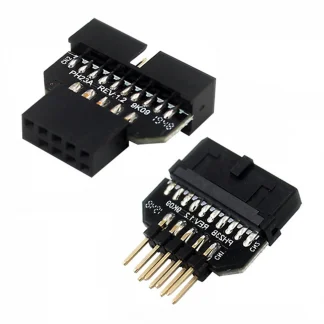 Motherboard USB 2.0 to USB 3.0 Front Panel Plug-in Connector - 19/20pin to 9pin Conversion Adapter Product Image #14860 With The Dimensions of  Width x  Height Pixels. The Product Is Located In The Category Names Computer & Office → Tablets