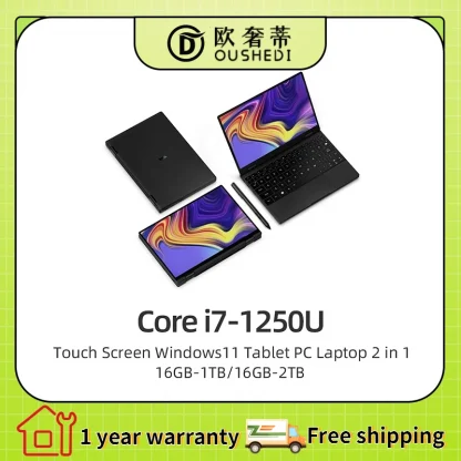 OneMix4S Core i7-1250U: 16GB+512GB/1TB/2TB, 10.1" IPS, Win11, WiFi 6, 0.77KG, Pocket Laptop Notebook Product Image #27480 With The Dimensions of 800 Width x 800 Height Pixels. The Product Is Located In The Category Names Computer & Office → Laptops