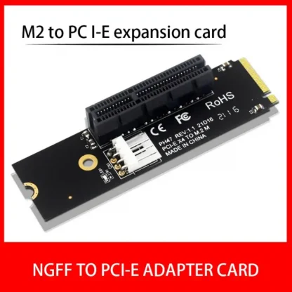 M.2 to PCIe Expansion Card: Upgrade Your Computer with NGFF to PCIe X4 Slot Connector – Built-in Drive Support for Enhanced Connectivity. Product Image #15029 With The Dimensions of 800 Width x 800 Height Pixels. The Product Is Located In The Category Names Computer & Office → Computer Cables & Connectors