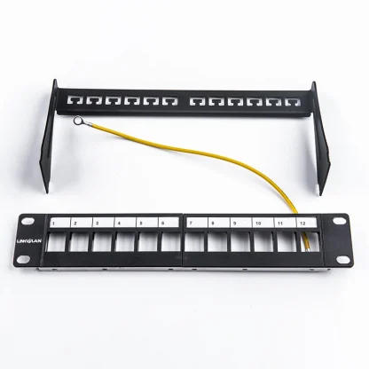 Efficiently Manage Cables with Network 10" 12-Port 1U Blank Patch Panel for Keystone Jacks – Rack Mount Solution Product Image #15505 With The Dimensions of 800 Width x 800 Height Pixels. The Product Is Located In The Category Names Computer & Office → Computer Cables & Connectors