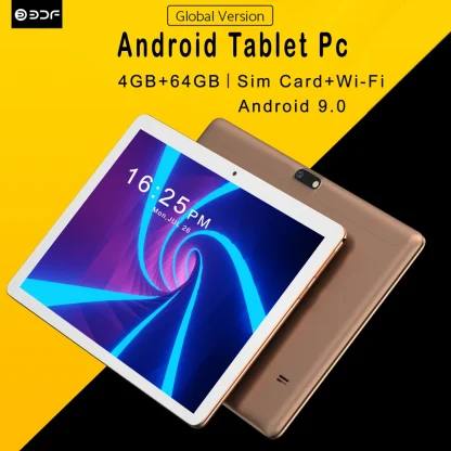 10.1 Inch Android 9.0 Tablet PC - Octa Core, Google Play, Bluetooth, WiFi, 3G Phone Call, 4GB RAM, 64GB ROM Product Image #6356 With The Dimensions of 1000 Width x 1000 Height Pixels. The Product Is Located In The Category Names Computer & Office → Tablets