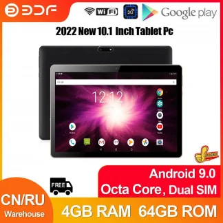 10.1 Inch Android 9.0 Tablet PC - Octa Core, Google Play, Bluetooth, WiFi, 3G Phone Call, 4GB RAM, 64GB ROM Product Image #6354 With The Dimensions of  Width x  Height Pixels. The Product Is Located In The Category Names Computer & Office → Device Cleaners