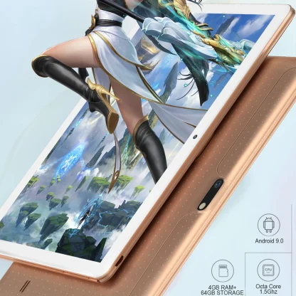 10.1 Inch Android 9.0 Tablet PC - Octa Core, Google Play, Bluetooth, WiFi, 3G Phone Call, 4GB RAM, 64GB ROM Product Image #6360 With The Dimensions of 1000 Width x 1000 Height Pixels. The Product Is Located In The Category Names Computer & Office → Tablets