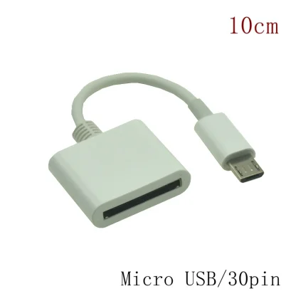 30-Pin Female to USB-C/Micro USB Type C Short Charging Cable for Huawei, Samsung, Mac, OnePlus - New Dock Connector Product Image #21069 With The Dimensions of 800 Width x 800 Height Pixels. The Product Is Located In The Category Names Computer & Office → Computer Cables & Connectors