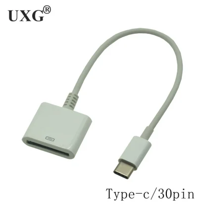 30-Pin Female to USB-C/Micro USB Type C Short Charging Cable for Huawei, Samsung, Mac, OnePlus - New Dock Connector Product Image #21067 With The Dimensions of 800 Width x 800 Height Pixels. The Product Is Located In The Category Names Computer & Office → Computer Cables & Connectors