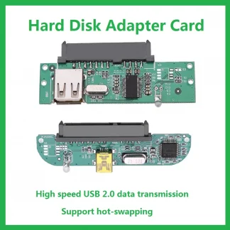 High-Speed USB 2.0 to SATA 7+15 Pin Hard Disk Adapter Converter for Data Transmission - Compatible with Win7/8/10 Product Image #6294 With The Dimensions of  Width x  Height Pixels. The Product Is Located In The Category Names Computer & Office → Device Cleaners