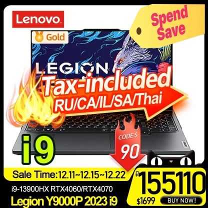 Lenovo Legion Y9000P 2023: Intel i5-13500HX/i7-13700HX/i9-13900HX, 2.5K 240Hz, 16-inch E-sports Gaming Notebook Product Image #27361 With The Dimensions of 1000 Width x 1000 Height Pixels. The Product Is Located In The Category Names Computer & Office → Laptops