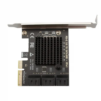 SATA PCIe Adapter - 2/4/6 Port SATA III to PCI Express 3.0 X1 Controller Expansion Card - Support X4 X6 X8 X16 6Gbps Product Image #13284 With The Dimensions of 1001 Width x 1001 Height Pixels. The Product Is Located In The Category Names Computer & Office → Computer Cables & Connectors