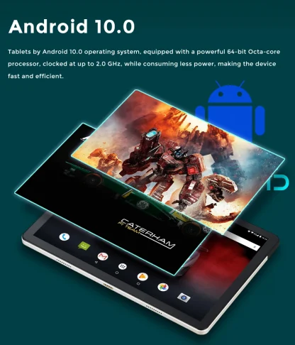 10.1 Inch Octa Core Tablet PC - 6GB RAM, 128GB ROM, Android 10, 4G LTE Phone Call, 5G WiFi, GPS Product Image #21258 With The Dimensions of 1000 Width x 1169 Height Pixels. The Product Is Located In The Category Names Computer & Office → Tablets