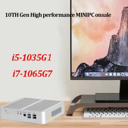 Experience Next-Gen Computing with 10th Gen Fan Mini PC - Core i5 1035G1 | i7 1065G7, Windows 10, Dual HDMI, 4K 60GHz, SD, Optical Desktop Powerhouse! Product Image #5153 With The Dimensions of 800 Width x 800 Height Pixels. The Product Is Located In The Category Names Computer & Office → Mini PC