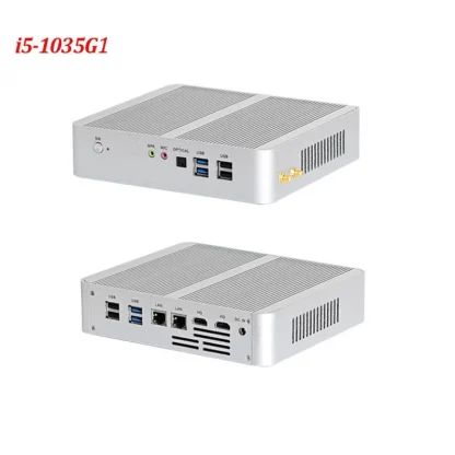 Experience Next-Gen Computing with 10th Gen Fan Mini PC - Core i5 1035G1 | i7 1065G7, Windows 10, Dual HDMI, 4K 60GHz, SD, Optical Desktop Powerhouse! Product Image #5154 With The Dimensions of 800 Width x 800 Height Pixels. The Product Is Located In The Category Names Computer & Office → Mini PC