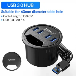 ORICO USB-C Hub 3.0 with Grommet Mount Product Image #36444 With The Dimensions of  Width x  Height Pixels. The Product Is Located In The Category Names Computer & Office → Device Cleaners