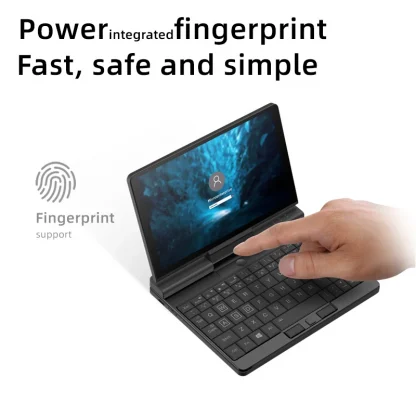 A1 Pro Mini Laptop: 7" IPS, Intel Core i5/i7, Windows 11, 16GB RAM, 512GB Storage Product Image #27447 With The Dimensions of 800 Width x 800 Height Pixels. The Product Is Located In The Category Names Computer & Office → Laptops