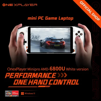 OnexPlayer MiniPro Gaming Laptop - AMD R7-6800U, 7 Inch Tablet, Win11, Pocket Office, Handheld Console Computer Product Image #26322 With The Dimensions of 800 Width x 800 Height Pixels. The Product Is Located In The Category Names Computer & Office → Laptops