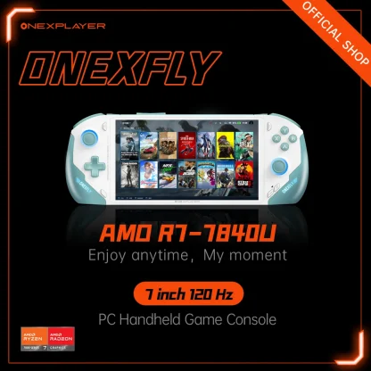 OnexPlayer Onexfly AMD Ryzen 7 7840U 3-in-1 Laptop PC Game Console - 7" 120Hz Screen, WIN11, 32GB RAM, 1TB/2TB Storage. Product Image #14697 With The Dimensions of 1000 Width x 1000 Height Pixels. The Product Is Located In The Category Names Computer & Office → Laptops