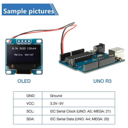 0.96 Inch Original OLED IIC Serial Display Module 128X64 I2C SSD1306 12864 LCD Screen Board for Arduino Product Image #27974 With The Dimensions of 1000 Width x 1000 Height Pixels. The Product Is Located In The Category Names Computer & Office → Laptops