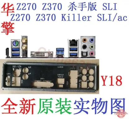 Original I/O Shield for Z370 and Z270 Killer SLI/ac Motherboards Product Image #9004 With The Dimensions of 959 Width x 880 Height Pixels. The Product Is Located In The Category Names Computer & Office → Device Cleaners