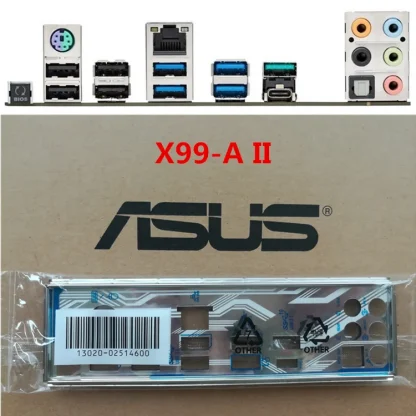 Asus X99-A II X99-A 2 Original I/O Shield Backplate Bracket Product Image #8642 With The Dimensions of 750 Width x 750 Height Pixels. The Product Is Located In The Category Names Computer & Office → Device Cleaners