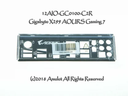 Gigabyte X299 AORUS Gaming 7 Nickel-Plated I/O Shield Backplate with LED for Enhanced Connectivity. Product Image #9194 With The Dimensions of 1280 Width x 960 Height Pixels. The Product Is Located In The Category Names Computer & Office → Device Cleaners