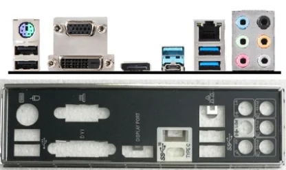 MSI Z390-A PRO I/O Shield Back Plate Bracket - Genuine OEM Replacement Product Image #20742 With The Dimensions of 425 Width x 253 Height Pixels. The Product Is Located In The Category Names Computer & Office → Computer Cables & Connectors