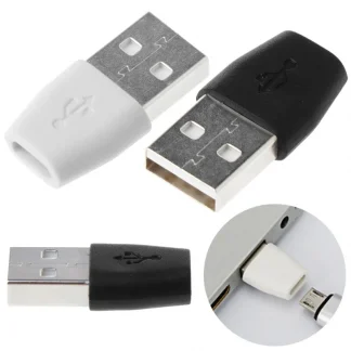 USB 2.0 Male to Micro USB Female Adapter for Data Transfer and Charging - P82F Product Image #12099 With The Dimensions of  Width x  Height Pixels. The Product Is Located In The Category Names Cellphones & Telecommunications → Mobile Phone Accessories → Phone Adapters & Converters