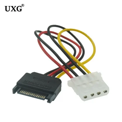 4Pin IDE Molex Female to 15Pin SATA Male Adapter Power Cable - 20cm, 18AWG Product Image #19491 With The Dimensions of 800 Width x 800 Height Pixels. The Product Is Located In The Category Names Computer & Office → Computer Cables & Connectors