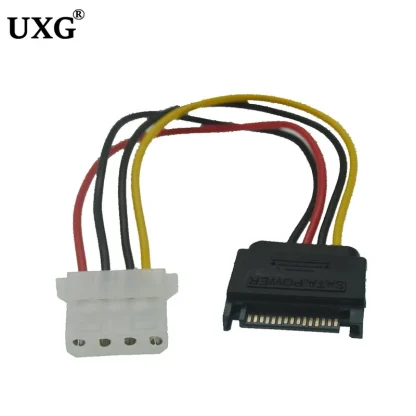 4Pin IDE Molex Female to 15Pin SATA Male Adapter Power Cable - 20cm, 18AWG Product Image #19489 With The Dimensions of 800 Width x 800 Height Pixels. The Product Is Located In The Category Names Computer & Office → Computer Cables & Connectors