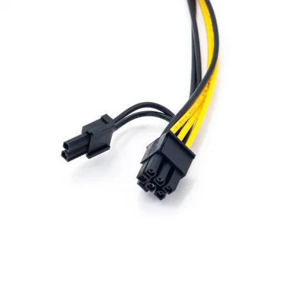 Graphics Power Boost: PCI-E 6-pin to Dual 6+2-pin Splitter Cable for PCIE Graphics Card. Enhance Your PC's Performance with this Efficient Power Solution. Product Image #16597 With The Dimensions of 1000 Width x 1000 Height Pixels. The Product Is Located In The Category Names Computer & Office → Computer Cables & Connectors
