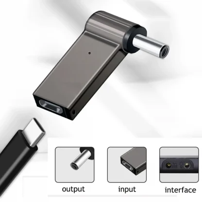 100W PD Fast Charging USB-C Female to Multi-size Male Plug Converter Product Image #23385 With The Dimensions of 1001 Width x 1001 Height Pixels. The Product Is Located In The Category Names Computer & Office → Computer Cables & Connectors
