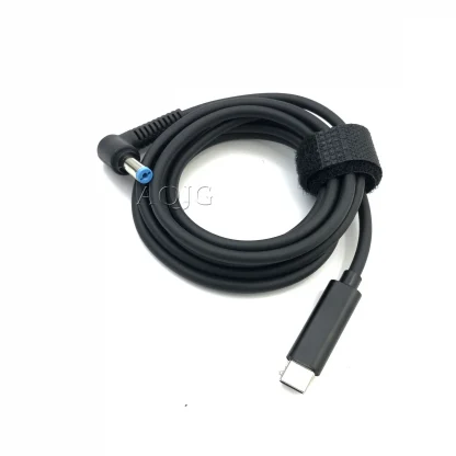 65W PD Laptop to USB Smartphone Charging Cable - 5.5 x 1.7mm Male to USB-C Type-C Male Adapter Product Image #12791 With The Dimensions of 2560 Width x 2560 Height Pixels. The Product Is Located In The Category Names Computer & Office → Computer Cables & Connectors