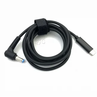 65W PD Laptop to USB Smartphone Charging Cable - 5.5 x 1.7mm Male to USB-C Type-C Male Adapter Product Image #12787 With The Dimensions of  Width x  Height Pixels. The Product Is Located In The Category Names Computer & Office → Computer Cables & Connectors