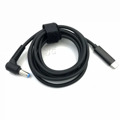 65W PD Laptop to USB Smartphone Charging Cable - 5.5 x 1.7mm Male to USB-C Type-C Male Adapter Product Image #12787 With The Dimensions of 2560 Width x 2560 Height Pixels. The Product Is Located In The Category Names Computer & Office → Computer Cables & Connectors