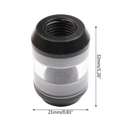 PC Water Cooling Filter - Dual Internal G1/4 Thread (Short Version) for Efficient Water Cooling System - T84D Product Image #16176 With The Dimensions of 800 Width x 800 Height Pixels. The Product Is Located In The Category Names Computer & Office → Computer Cables & Connectors