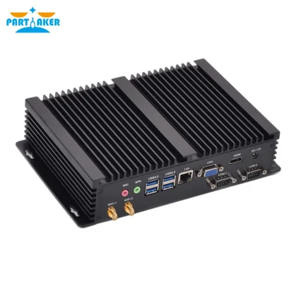 Partaker Fanless Industrial Mini PC with Intel I7 10510U, I7 8565U, I5 8265U, 2 DDR4, Msata+M.2 PCIE, Windows 10, HTPC Nuc, VGA, HDMI Product Image #1477 With The Dimensions of 800 Width x 800 Height Pixels. The Product Is Located In The Category Names Computer & Office → Mini PC